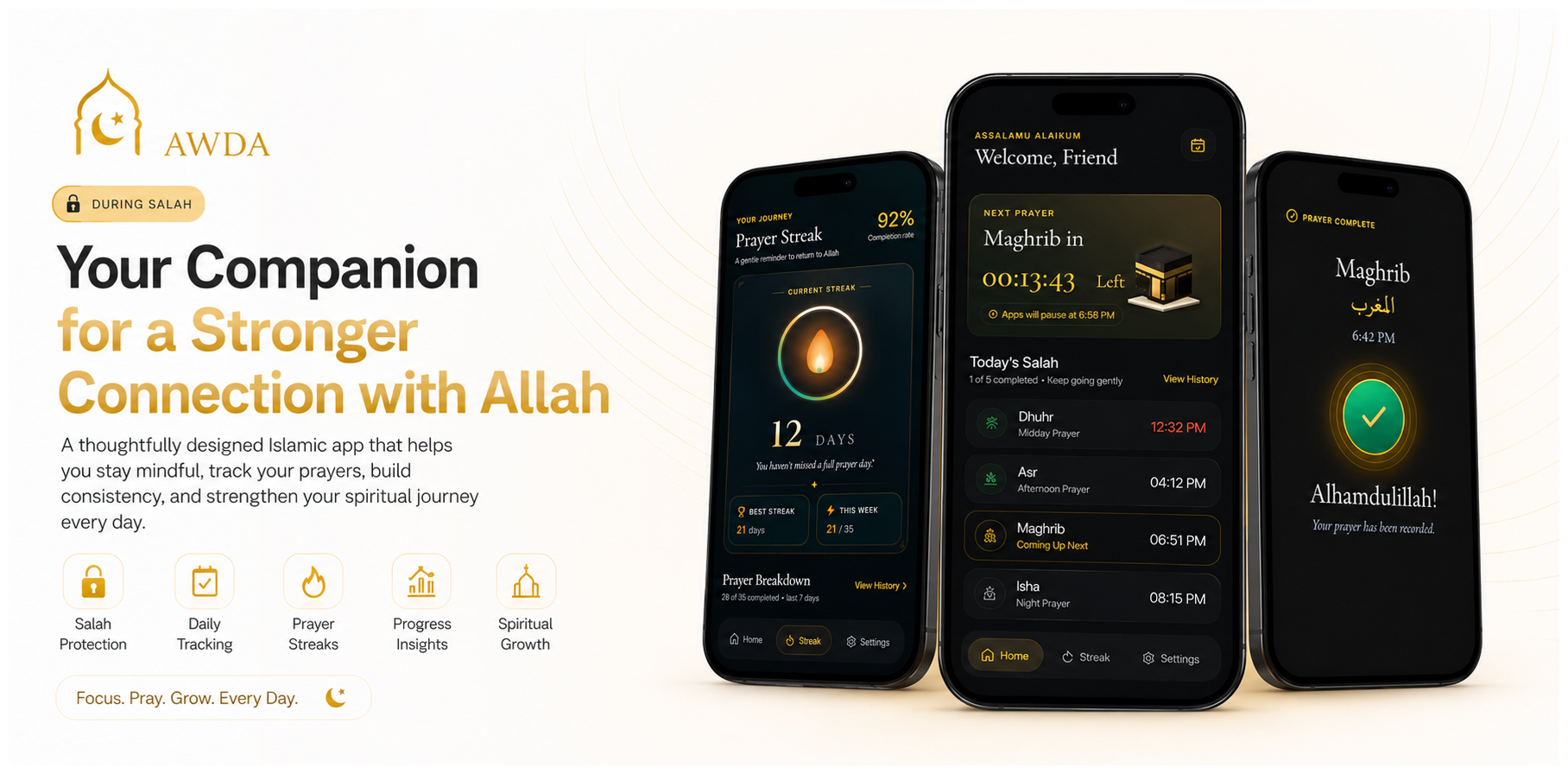 Awda Smart Prayer Lock cover
